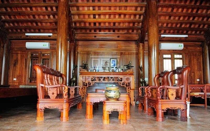 Các mẫu nhà gỗ hương