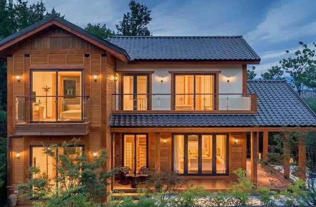 Các mẫu nhà gỗ 3 gian 2 tầng 