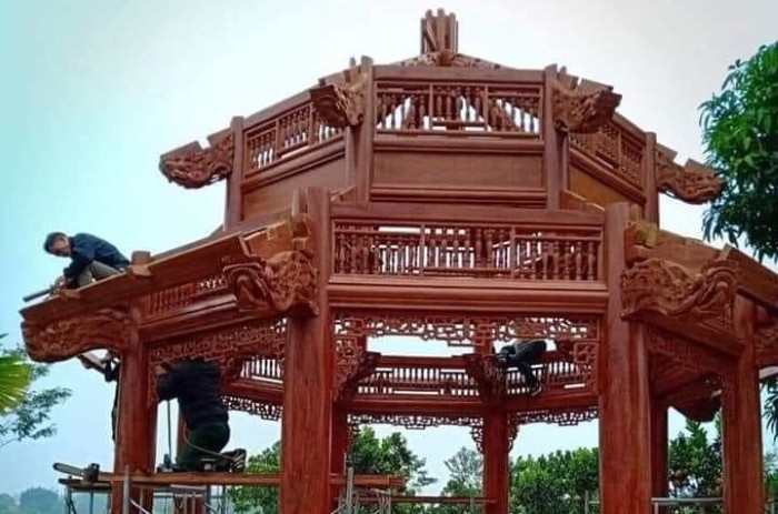 Nhà bát giác 2 tầng