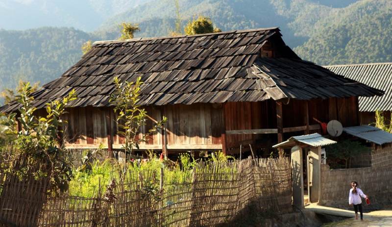 Mẫu nhà sàn gỗ Tây Bắc