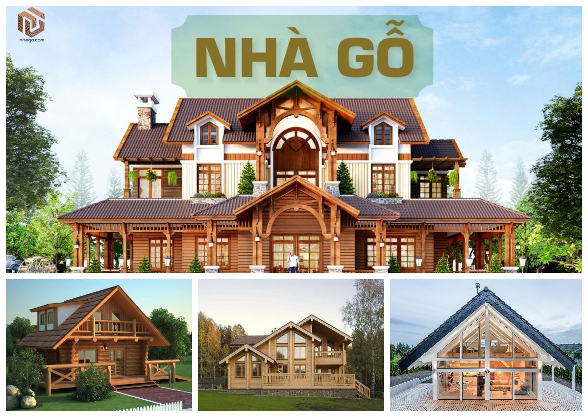 50+ mẫu nhà gỗ đẹp, đơn giản, hiện đại được yêu thích nhất