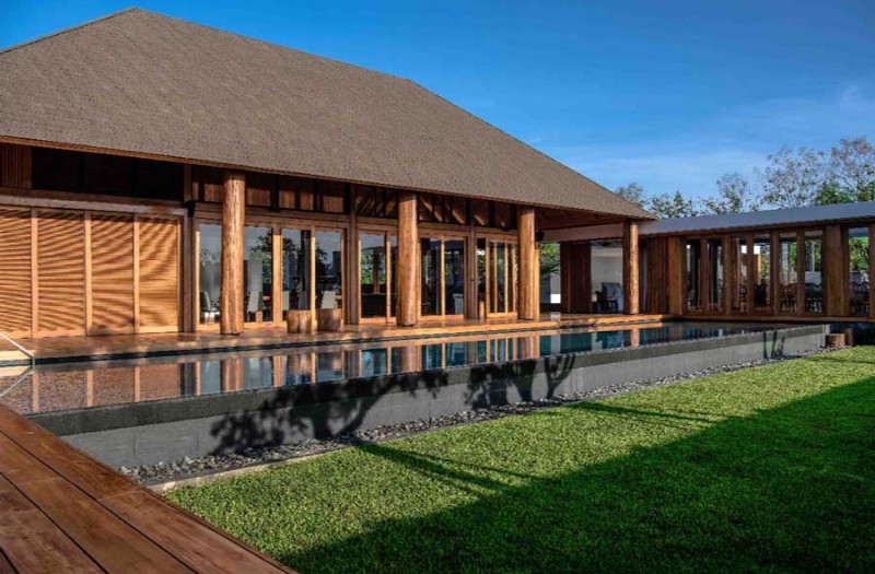 Biệt phủ gỗ nghỉ dưỡng