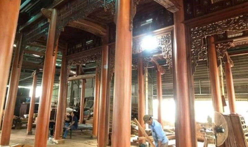 Cải tạo nhà gỗ cũ