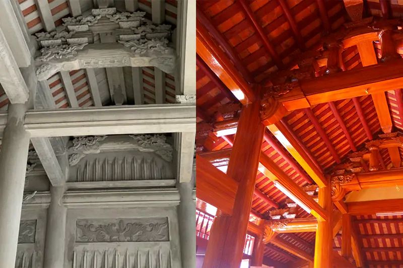 Bảo dưỡng cột nhà gỗ