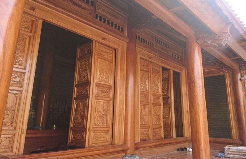 Nhà gỗ gõ đỏ
