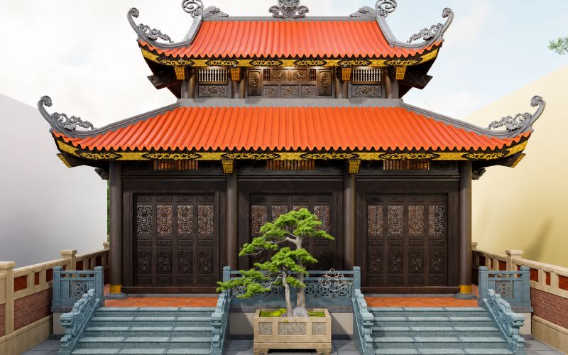Nhà gỗ gụ Nhà gỗ gụ