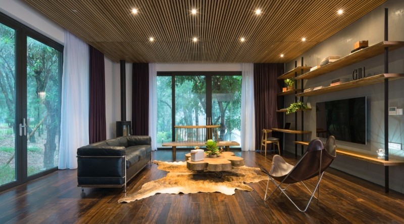 Làm nhà gỗ teak