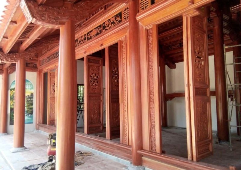 Các hạng mục trong thi công nhà gỗ Các hạng mục trong thi công nhà gỗ