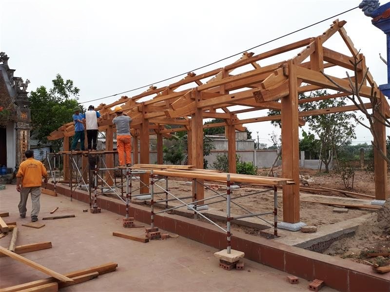 Hạng mục trong xây dựng nhà gỗ Hạng mục trong xây dựng nhà gỗ