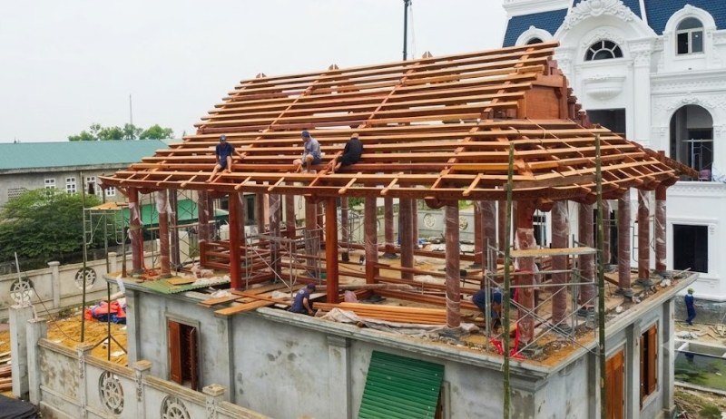Tổng hợp các hạng mục trong xây dựng nhà gỗ trọn gói