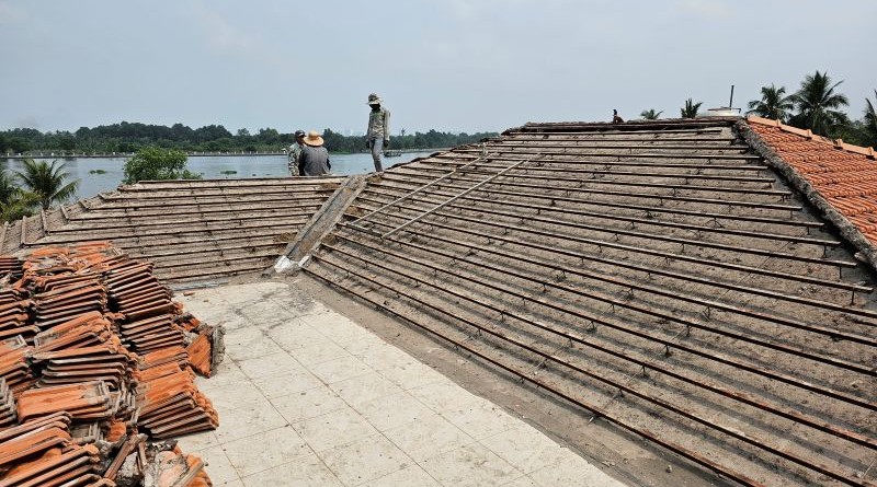 Thiết kế mái nhà gỗ