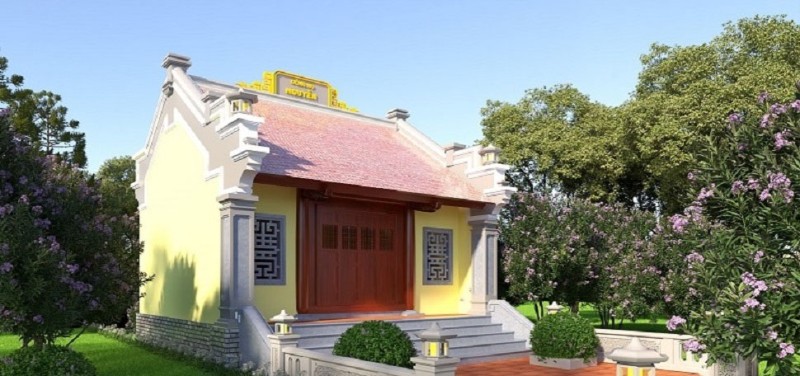 Mẫu nhà gỗ 1 gian