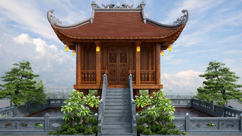 Nhà gỗ một gian 