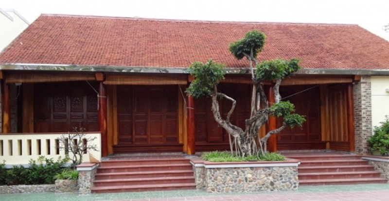 Làm nhà gỗ 4 gian Làm nhà gỗ 4 gian