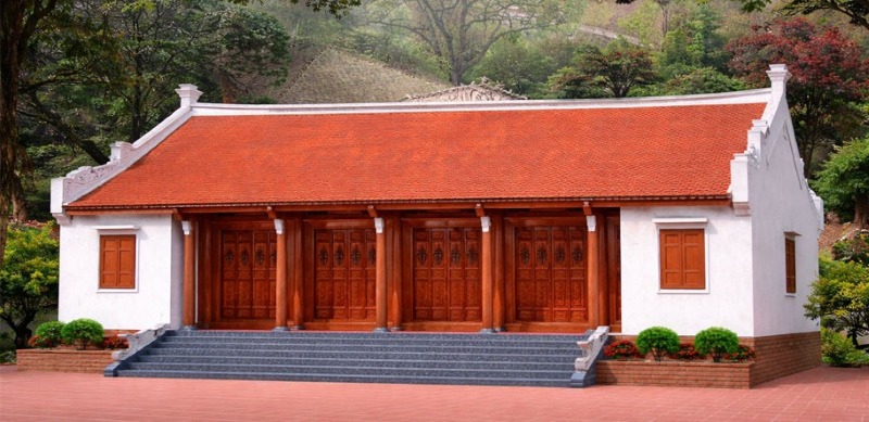 Nhà gỗ 4 gian đẹp Nhà gỗ 4 gian đẹp