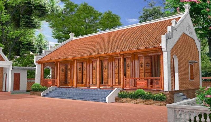 Nhà gỗ 4 gian là gì? Tham khảo các mẫu nhà gỗ 4 gian đẹp, tiện nghi 