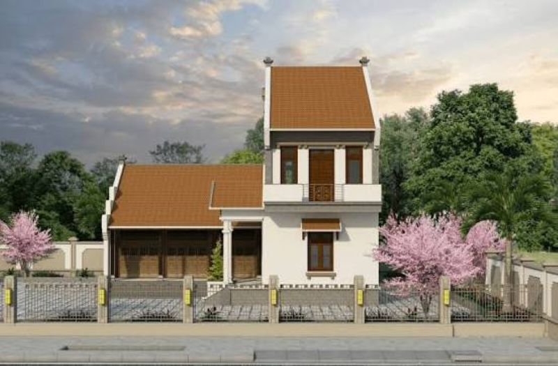 Mẫu nhà gỗ chữ đinh đẹp Mẫu nhà gỗ chữ đinh đẹp