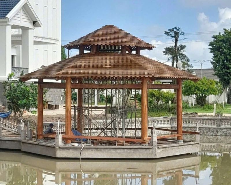 Mẫu nhà gỗ lục giác đẹp nhất Mẫu nhà gỗ lục giác đẹp nhất