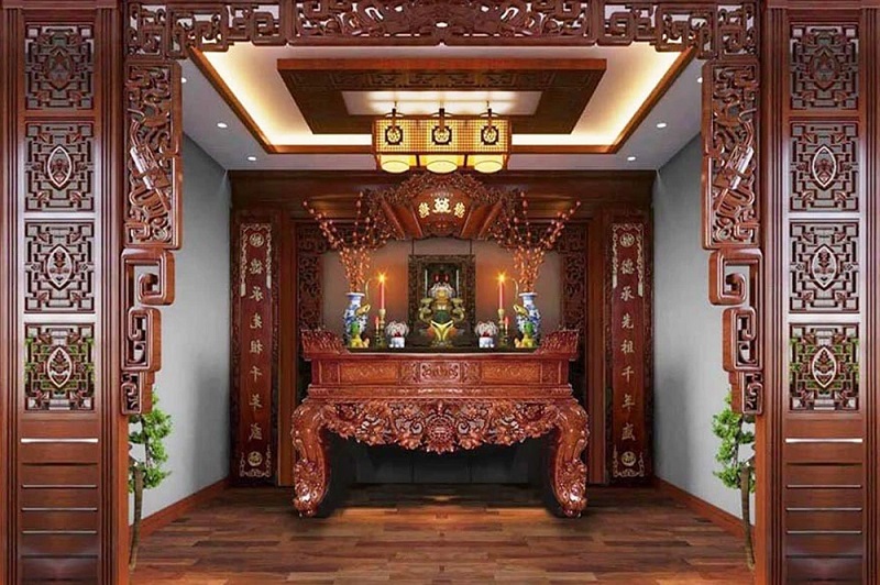 Mẫu vạch nhà gỗ