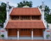 Nhà gỗ 3 gian 2 tầng - Thiết kế truyền thống kết hợp hiện đại